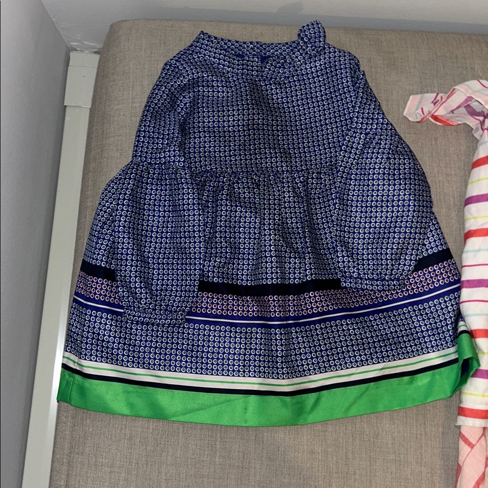 Janie and Jack Blue, Red, and Multicolor Kids Dress Set - Picture 2 of 7